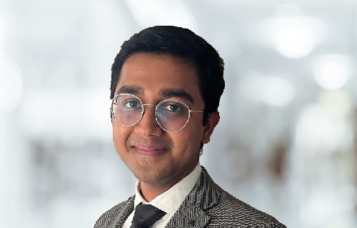 Headshot imagery of Shashwat Sinha, Associate from Kochhar & Co., Gurgaon