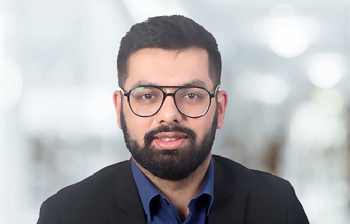 Headshot imagery of Dhairye Arora, Kochhar & Co.