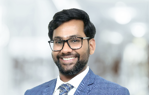 Headshot imagery of Akshay Arvind Nair, Kochhar & Co.